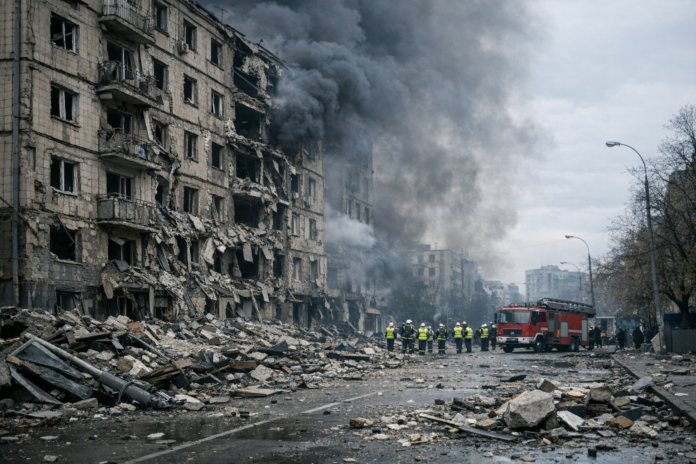 Kiev de nouveau visée : la Russie reprend les frappes après trois jours de suspension