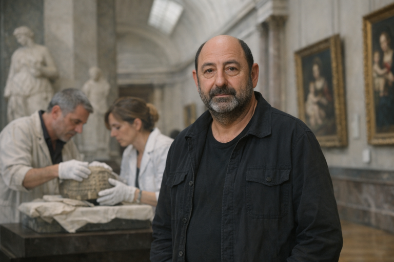 Kad Merad et les « héros du Louvre » : rendre visible l'héroïsme ordinaire