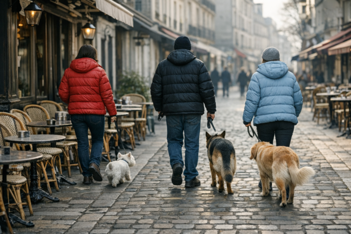 Quand la doudoune et le chien dessinent la France: le sens des petits signes