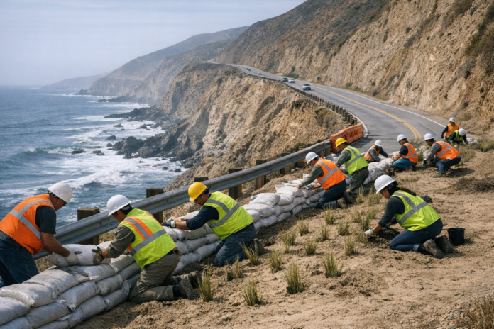 La Pacific Coast Highway face à l'érosion : entre beauté fragile et efforts de préservation