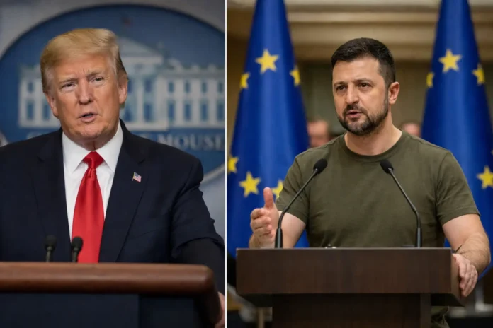 Trump qualifie de « honte » les frappes ukrainiennes sur des raffineries russes, Zelensky intensifie ses appels en Europe