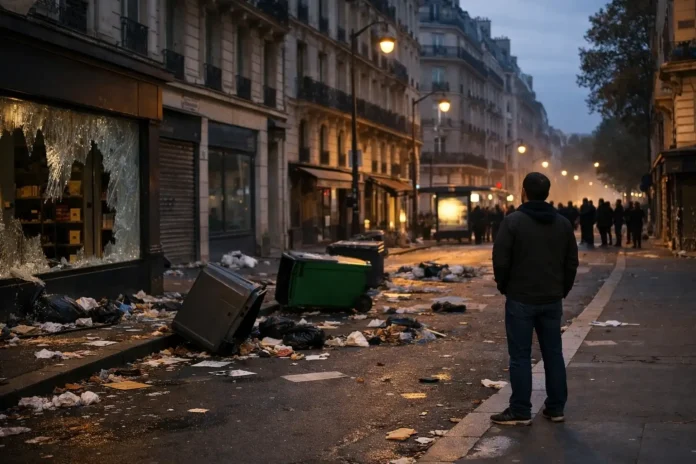 Témoignage d’un habitant : scènes de pillage et absence apparente des forces à Paris