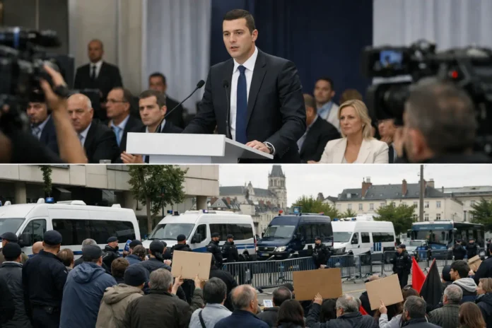 À Orléans, le congrès du RN placé sous forte surveillance face à la mobilisation antifasciste À Orléans, le congrès du RN placé sous forte surveillance face à la mobilisation antifasciste