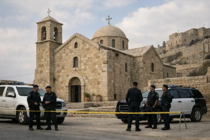 En Jordanie, trois suspects arrêtés après l’attaque d’une église à Karak