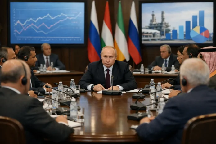 À Moscou, Poutine cherche à afficher l’influence durable des exportateurs de gaz
