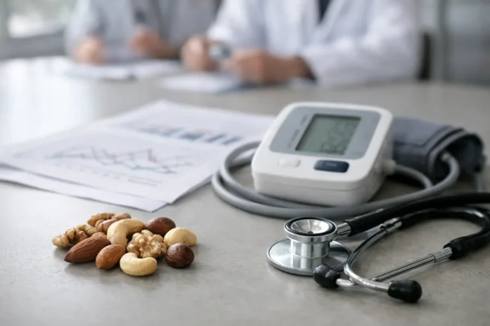Hypertension : ce que suggère l’effet d’une poignée quotidienne de fruits à coque