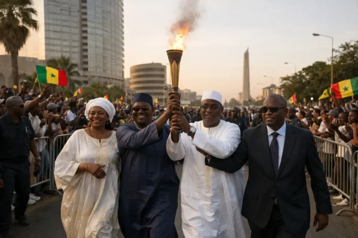 Dakar embrase la flamme avant l’ouverture des Jeux de la jeunesse Dakar embrase la flamme avant l’ouverture des Jeux de la jeunesse