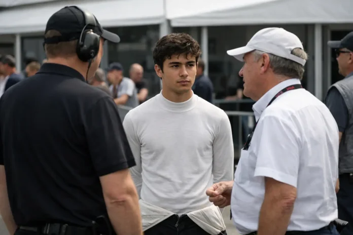 Formule 1 : Isack Hadjar convoqué après un incident avec un supporter