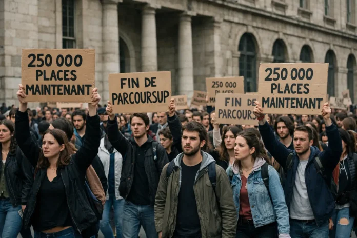 Acte IV : étudiants et lycéens relancent la mobilisation pour plus de places à l'université
