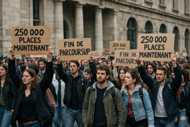 Acte IV : étudiants et lycéens relancent la mobilisation pour plus de places à l'université