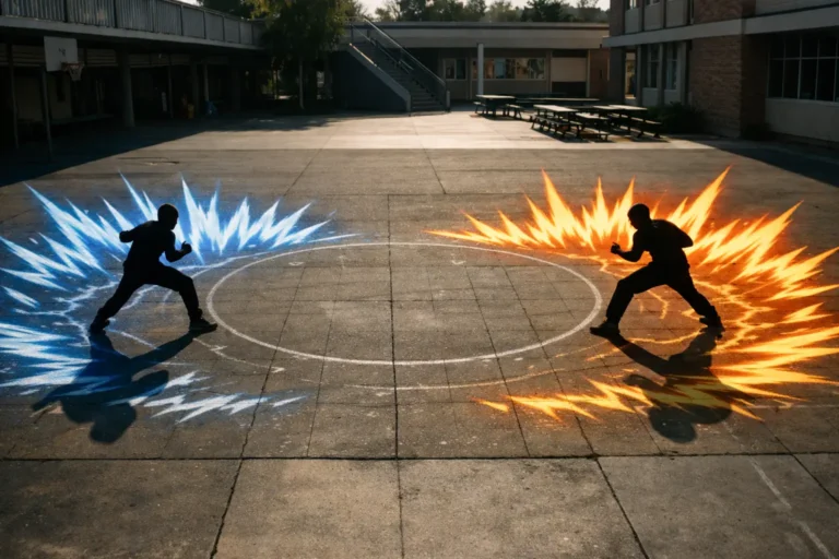 «Battles d'aura»: les duels de poses qui traversent les cours et les manifestations lycéennes