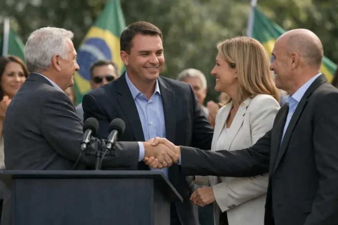 Flavio Bolsonaro renforce sa position au second tour grâce aux soutiens de petits candidats