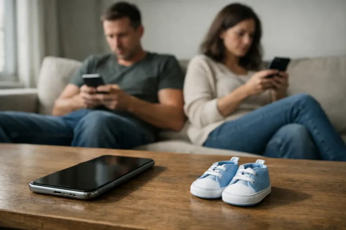 Écrans intrusifs : le smartphone scrute la vie intime et pèse sur la natalité Écrans intrusifs : le smartphone scrute la vie intime et pèse sur la natalité