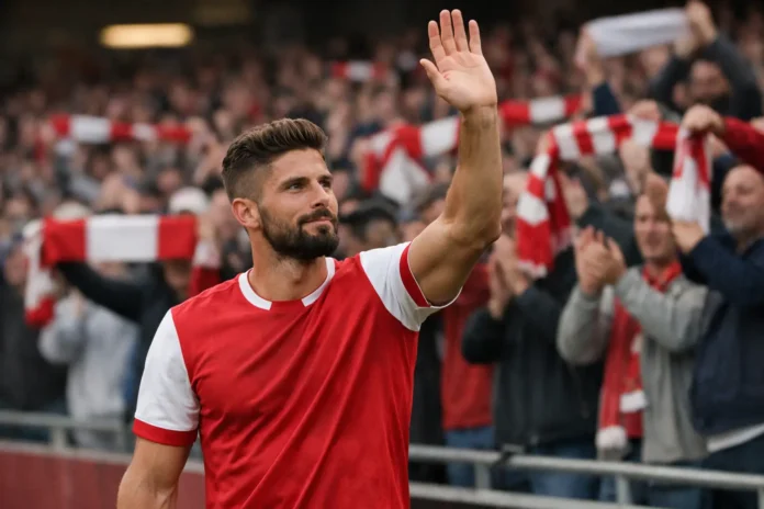 Giroud touché par l’hommage anglais malgré la défaite du LOSC