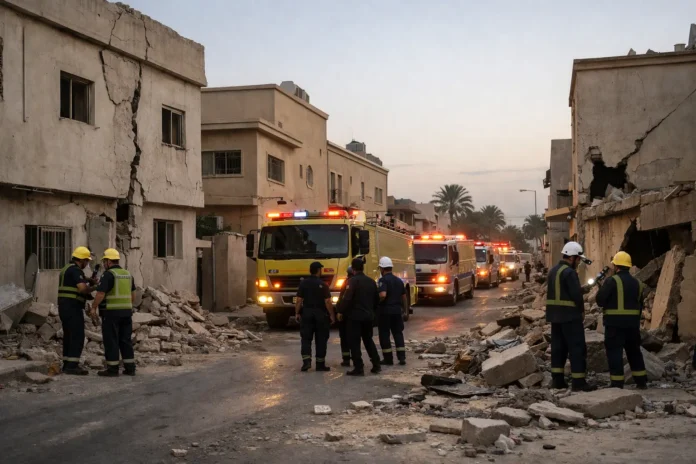 Frappes à Riyad : quatre blessés et quinze maisons endommagées, Washington évoque un appel à Ankara